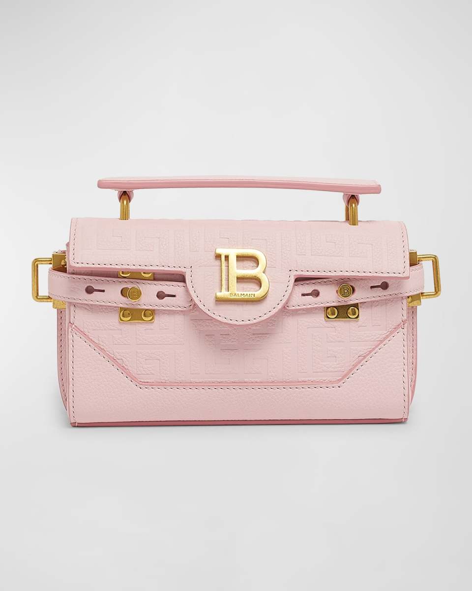 BBuzz 19 Shoulder Bag in Embossed Leather