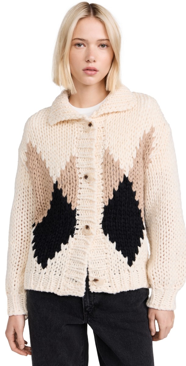 Line & Dot Weller Sweater Ivory Multi