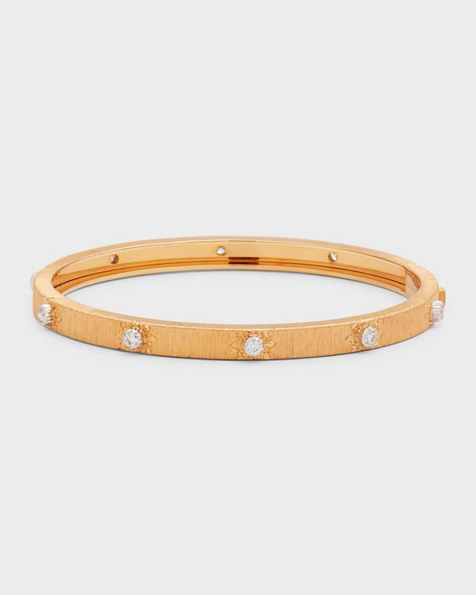 Macri 18K Gold Diamond Bangle Bracelet
