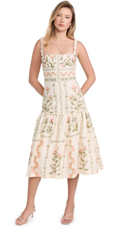 Agua by Agua Bendita Nispero Oasis Dress Multicolor