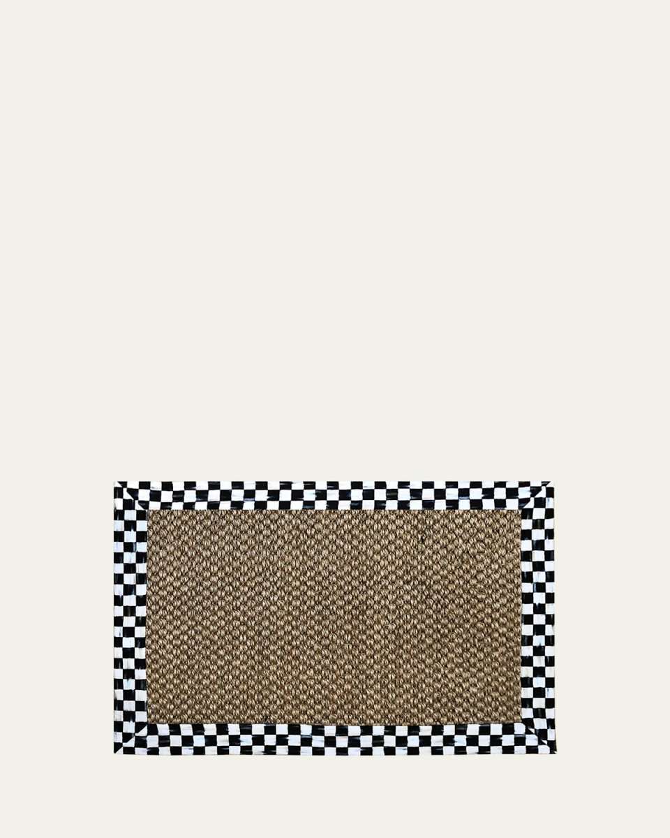 Chunky Sisal Rug Courtly Check, 2x