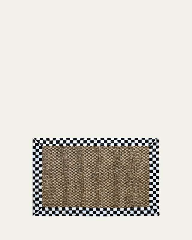 Chunky Sisal Rug Courtly Check, 2x