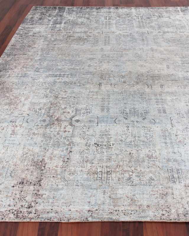 Sanctuary Hand-Knotted Silk Rug, 9' x 12'