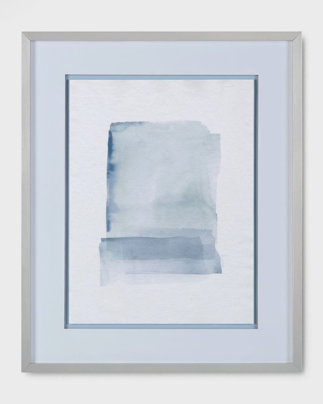 "Watercolor Lens I" Print Framed Wall Art