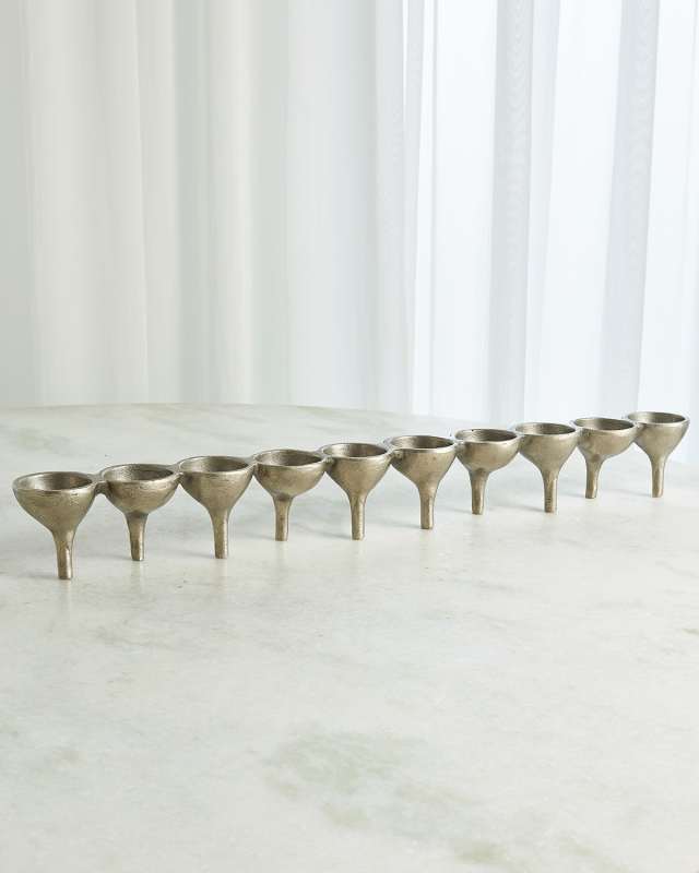 Ten T-Lite Holders