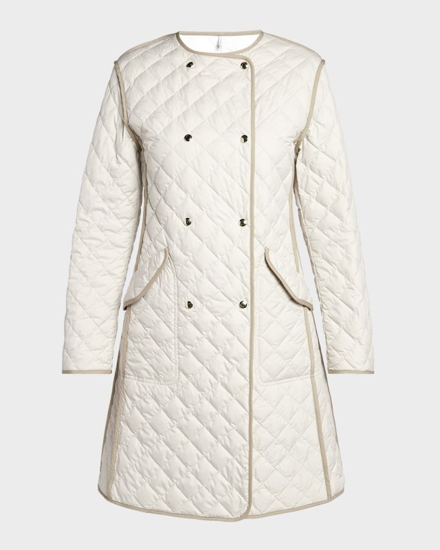 Atena Long Quilted Jacket