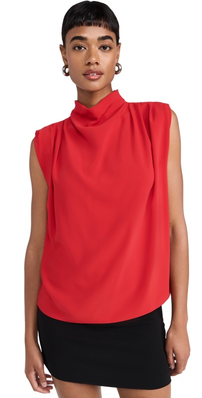 Amanda Uprichard Sleeveless Fabienne Top Mcintosh