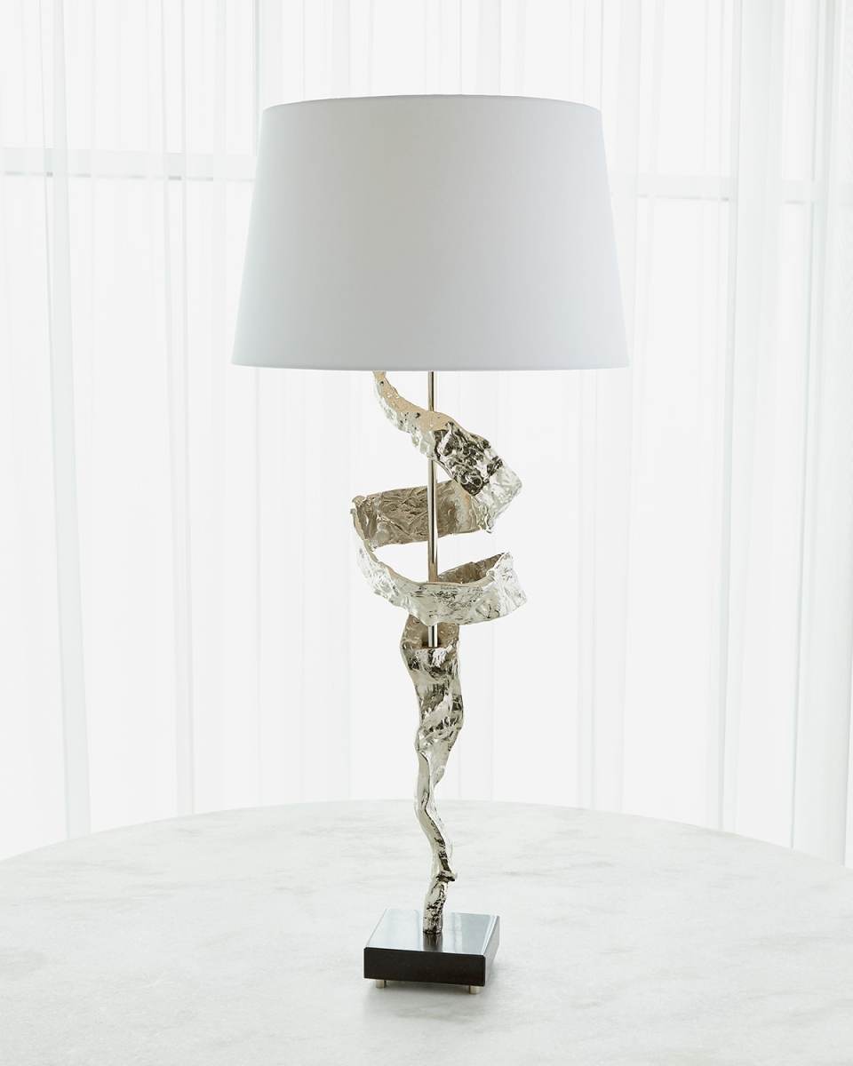 Twist Lamp - Brass