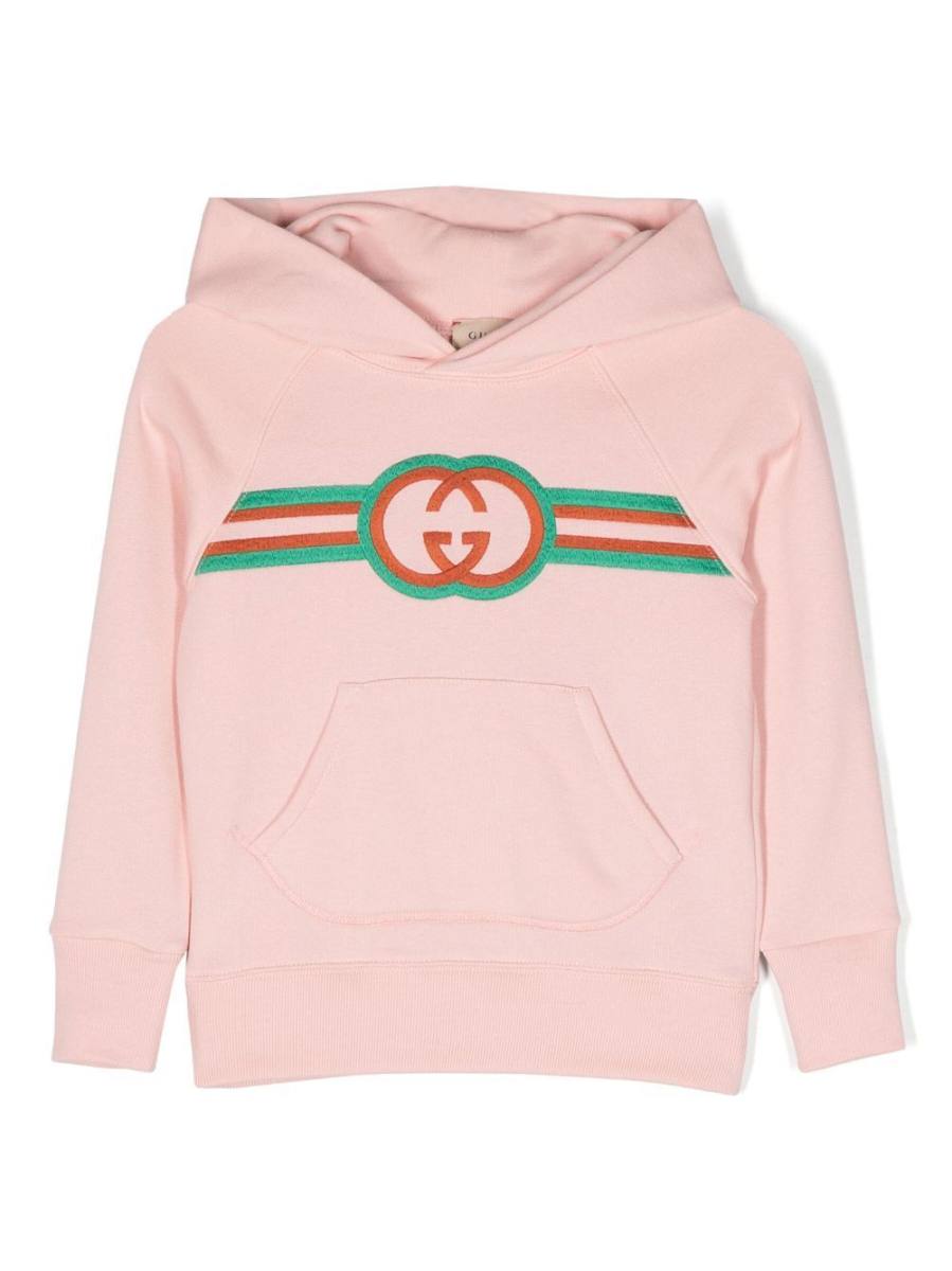 Interlocking G embroidered hoodie
