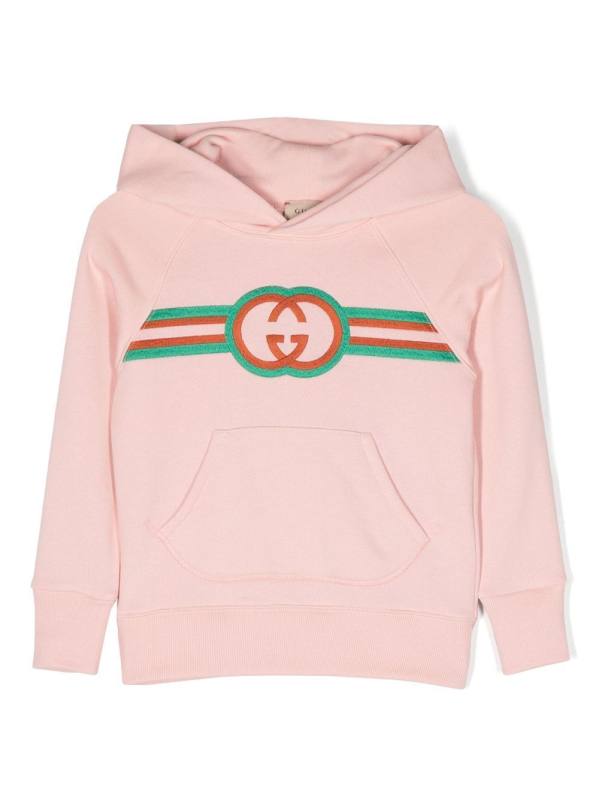 Interlocking G embroidered hoodie
