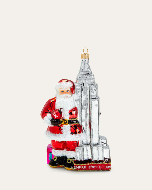 Empire Santa Ornament