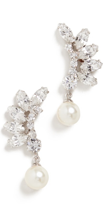 Jennifer Behr Rissa Earrings Crystal