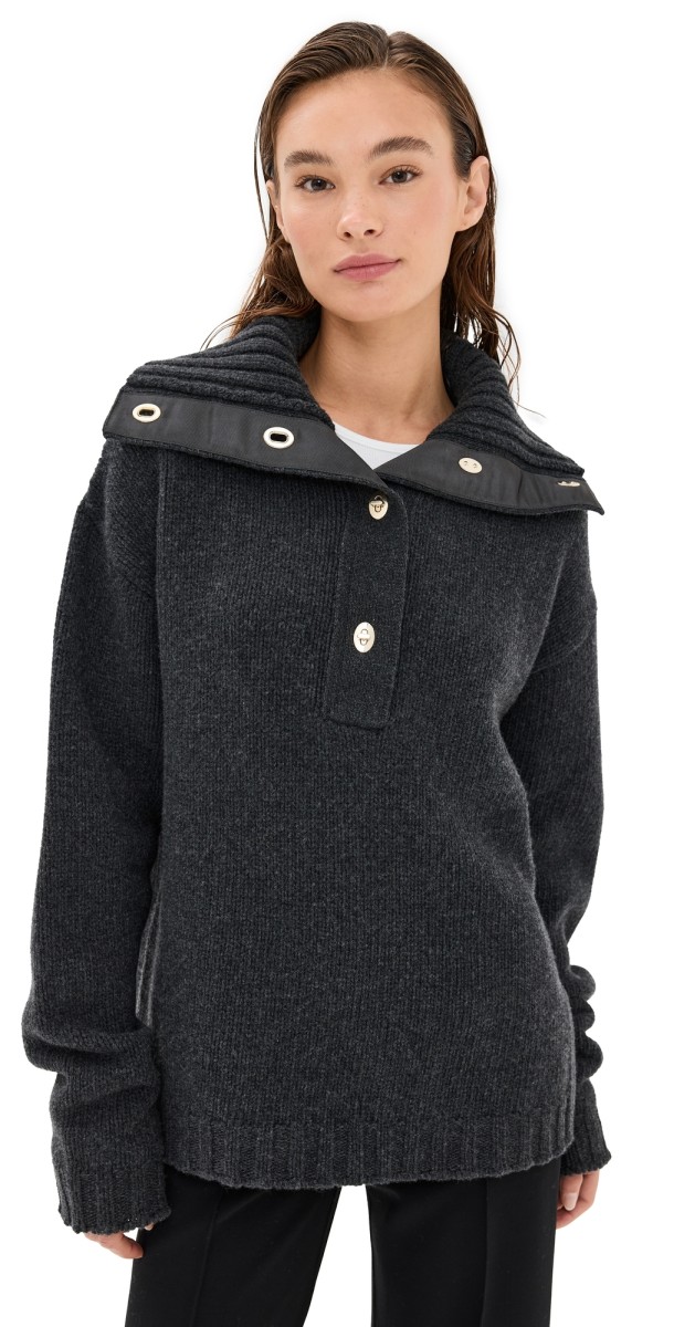 Wales Bonner Ballad Knit Top Grey