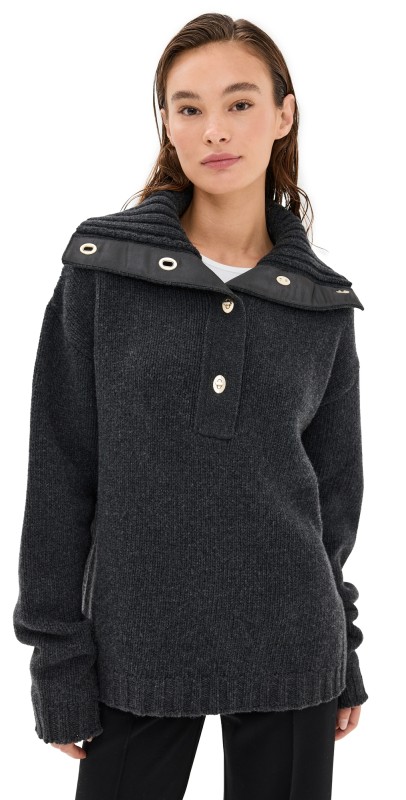Wales Bonner Ballad Knit Top Grey