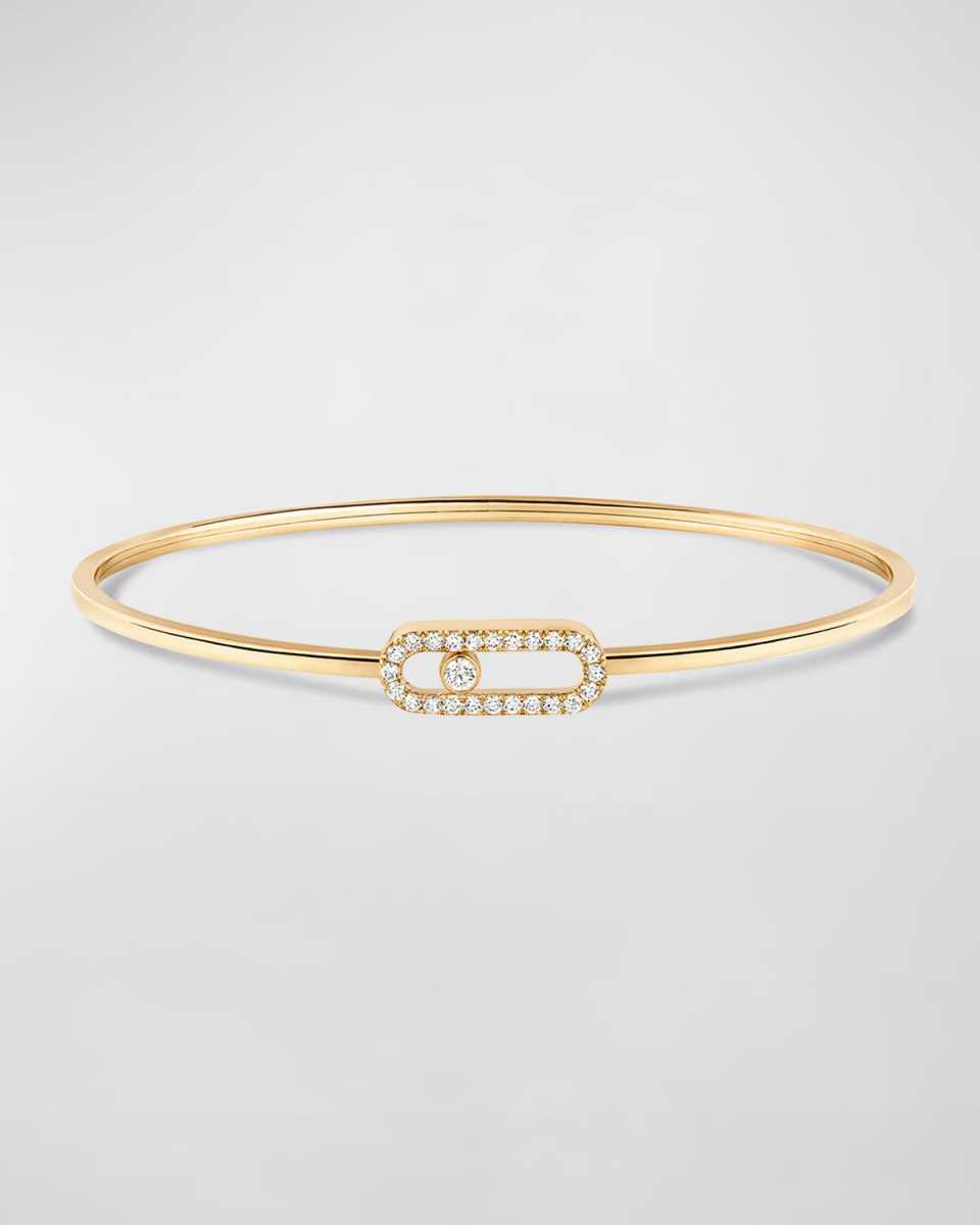 MOVE UNO 18K YELLOW GOLD FREE-MOVING DIAMOND BRACELET