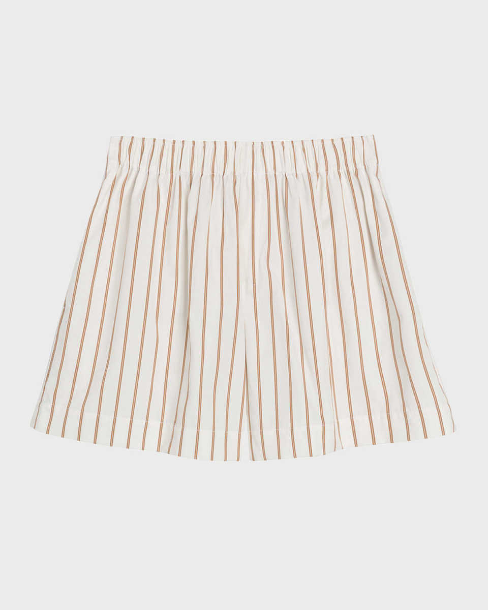 Rae Stripe Pull-On Shorts