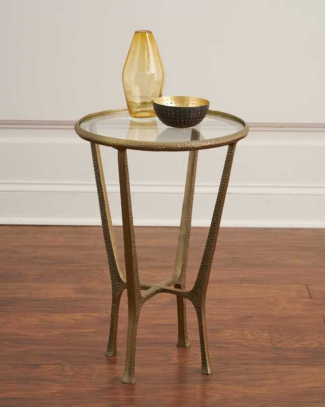 Yardley Bronze End Table