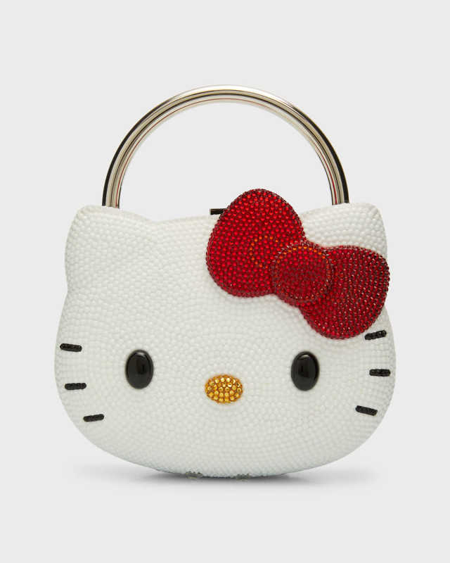x Sanrio Hello Kitty Crystal Top-Handle Bag