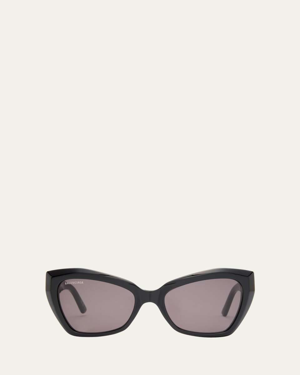 BB0271S Logo Acetate Butterfly Sunglasses