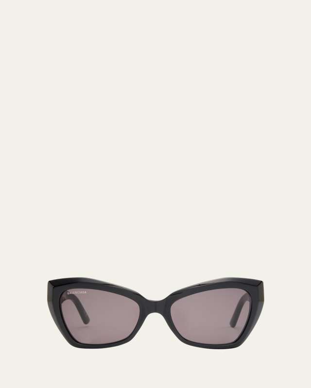 BB0271S Logo Acetate Butterfly Sunglasses
