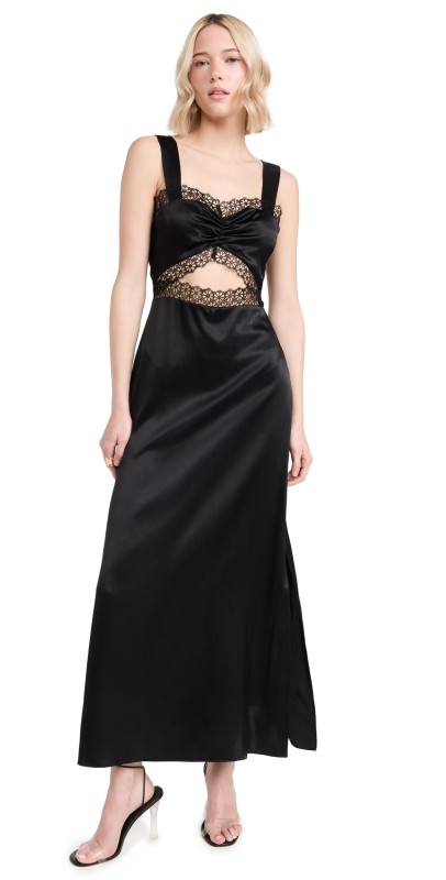 Morgan Lane The Sisto Dress Noir