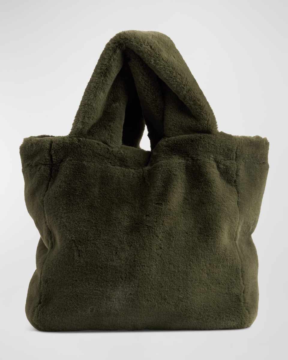 Le Mink Faux Fur Tote
