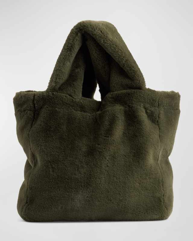 Le Mink Faux Fur Tote