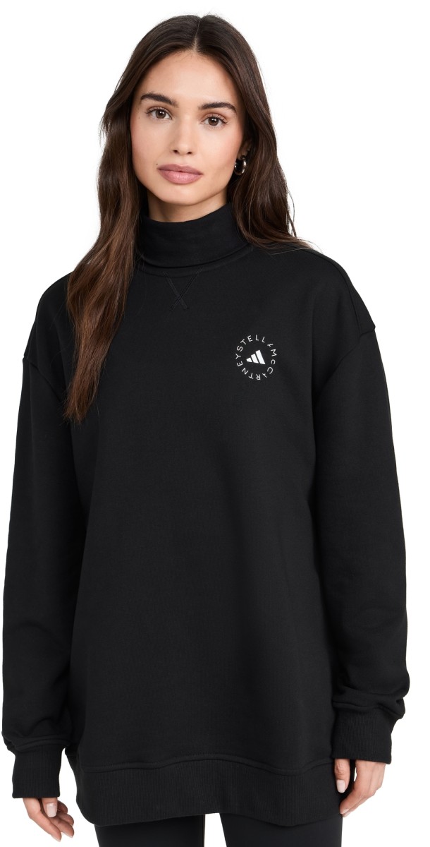 adidas by Stella McCartney Highneck Sweatshirt Black