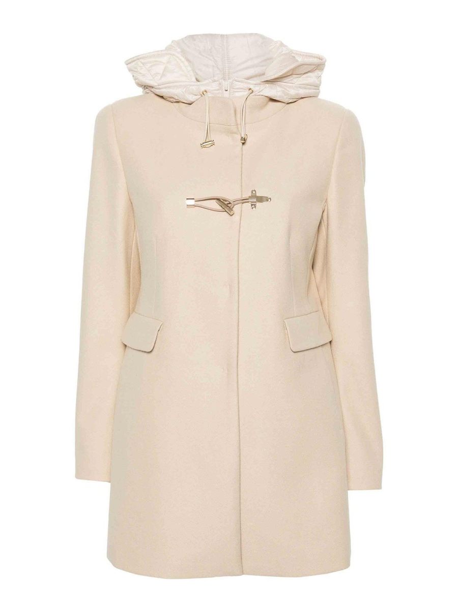 Fay Manteau Court - Noir