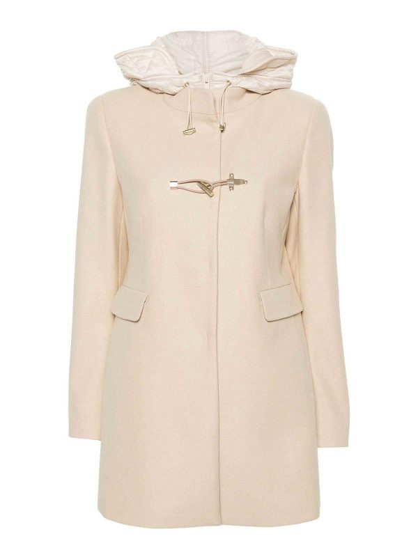 Fay Manteau Court - Noir