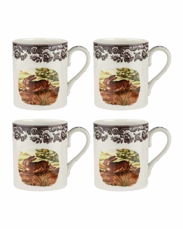 Woodland Mug, Set of 4