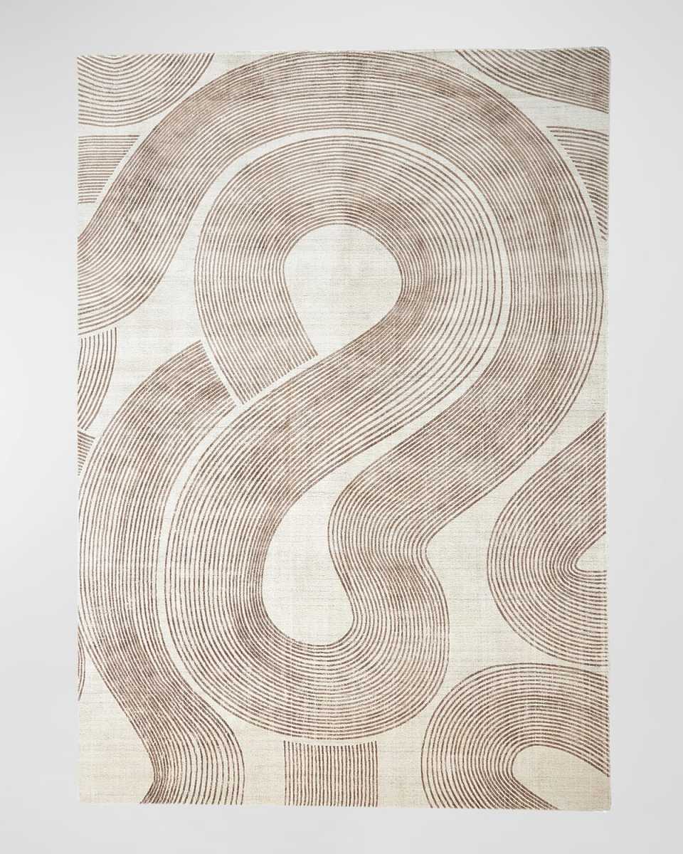 Wander Machine-Woven Rug, 9' x 12'