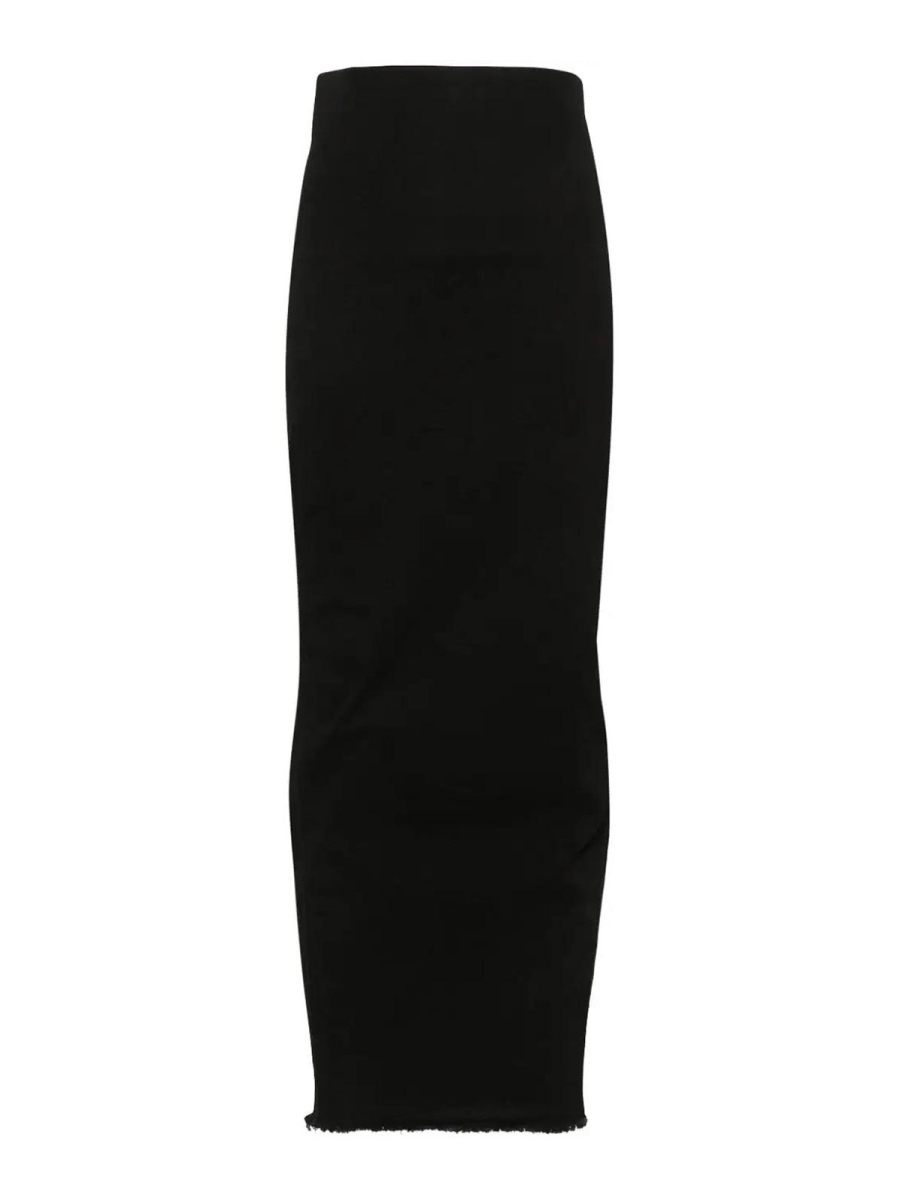 Rick Owens Jupe Longue - Noir