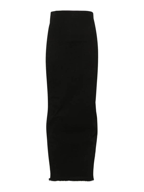 Rick Owens Jupe Longue - Noir