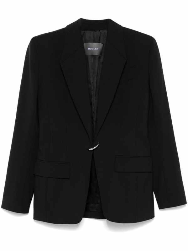 pierced tailored blazer