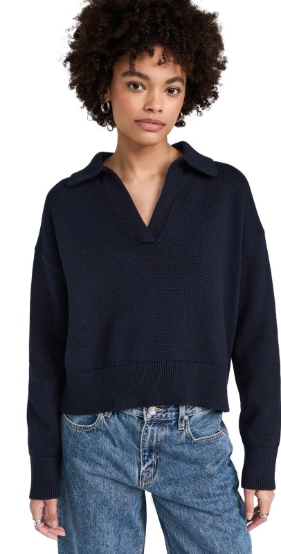 Velvet Lucie Sweater Navy