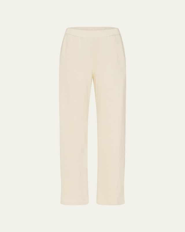 Summer Knits Straight-Leg Lounge Pants