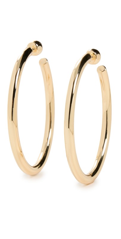 Gorjana Carter Statement Hoops Gold