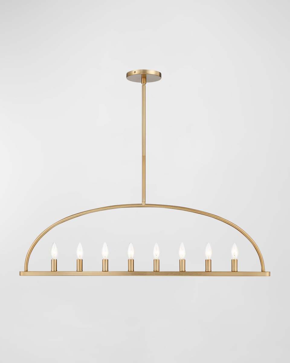 Abbott 8-Light Linear Chandelier