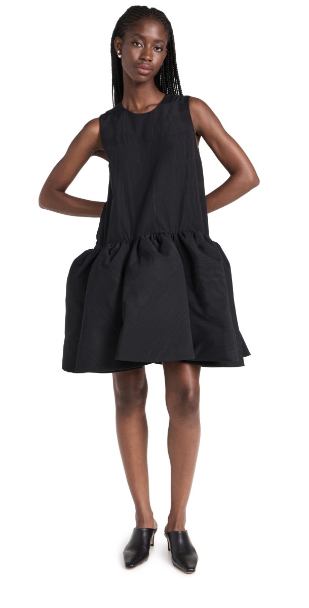 Bach Mai Baby Doll Dress Black