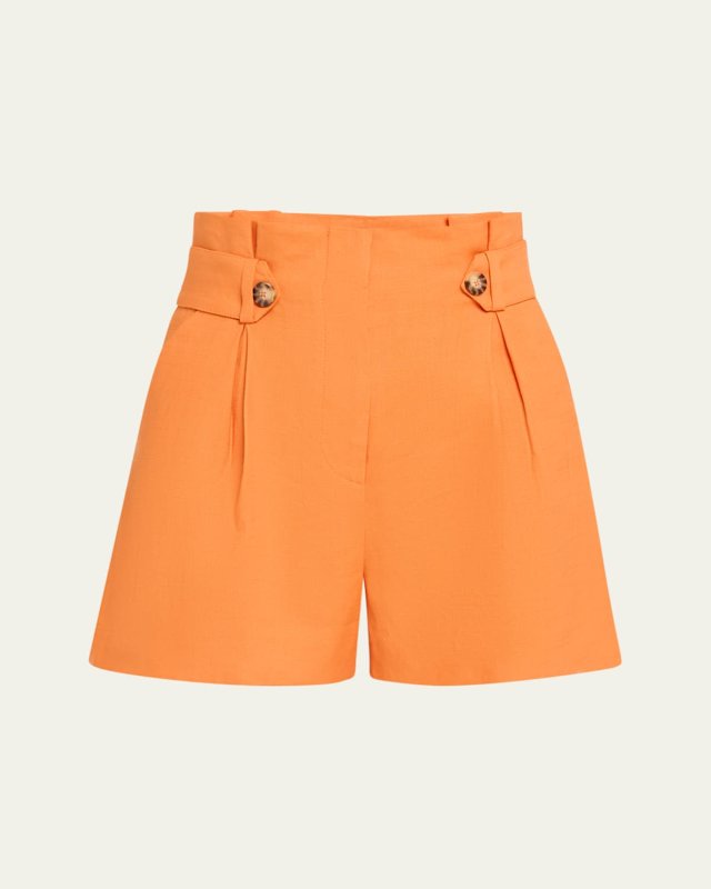 Franzi Stretch-Linen Shorts
