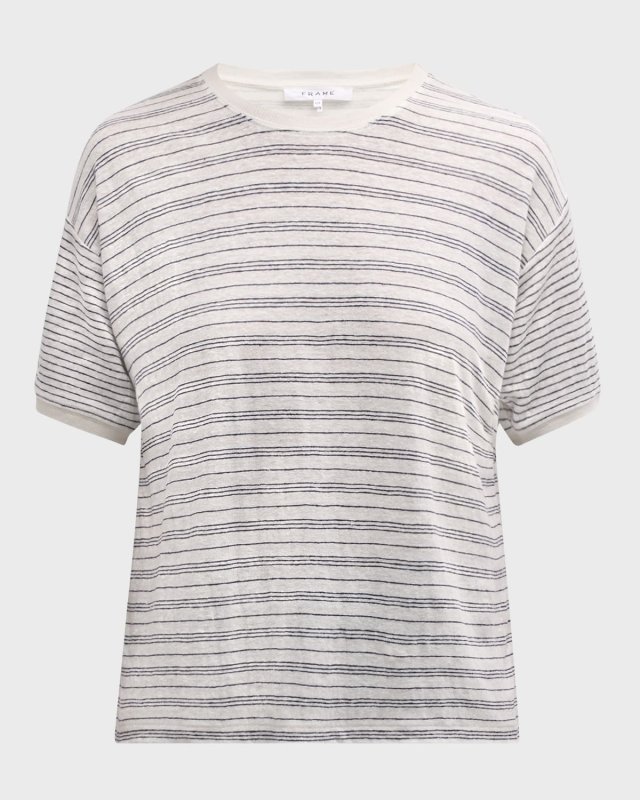 Crewneck Linen Tee