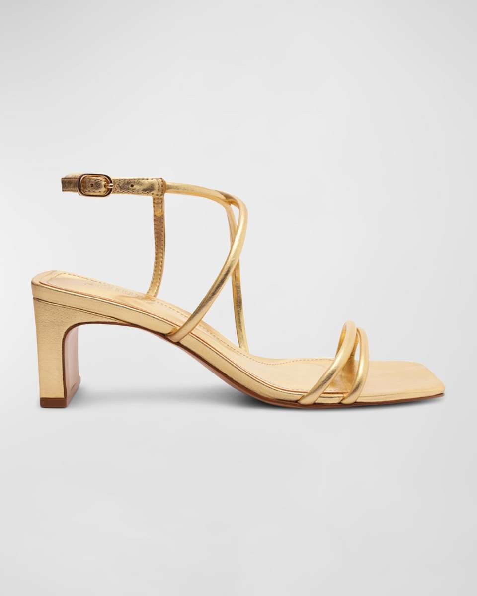 Aimee Leather Ankle-Strap Sandals