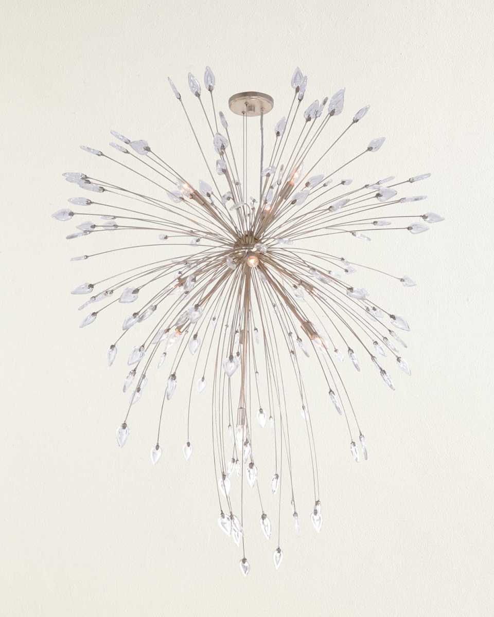 Reveille 10-Light Crystal Chandelier