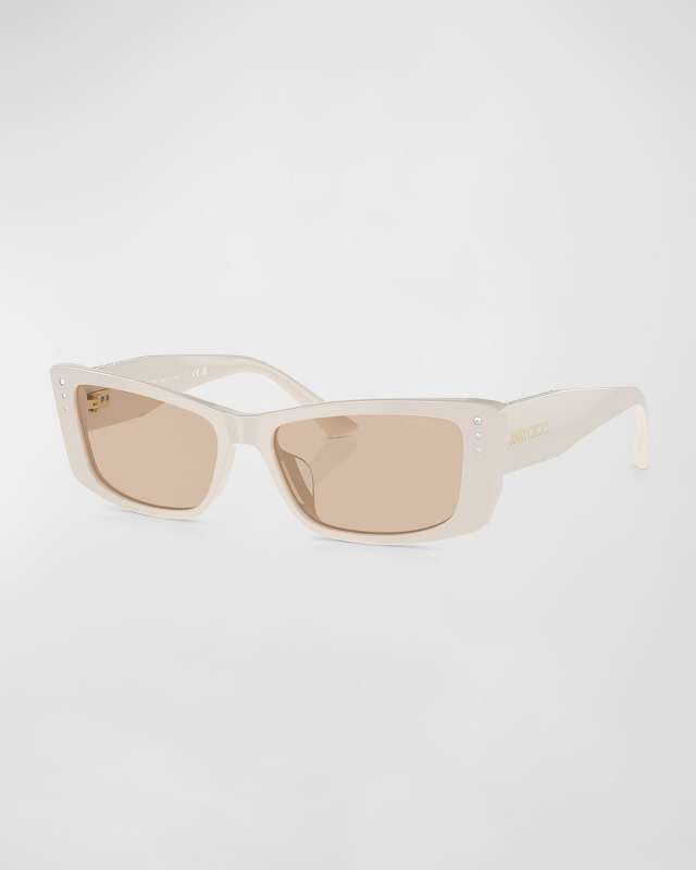 Embellished Acetate Butterfly Sunglasses