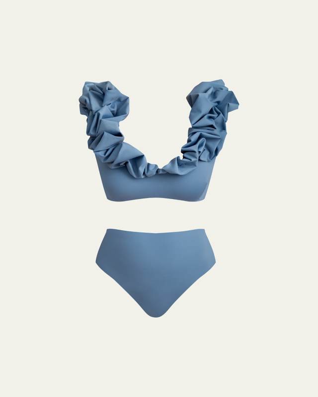 Lucila High-Rise Two-Piece Swimsuit