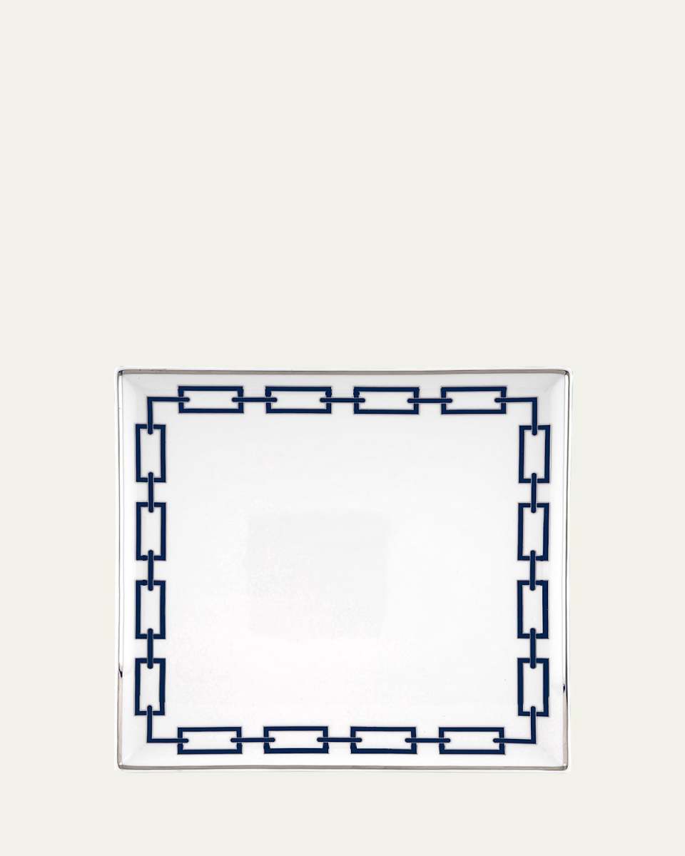Catene Blue Squared Plate