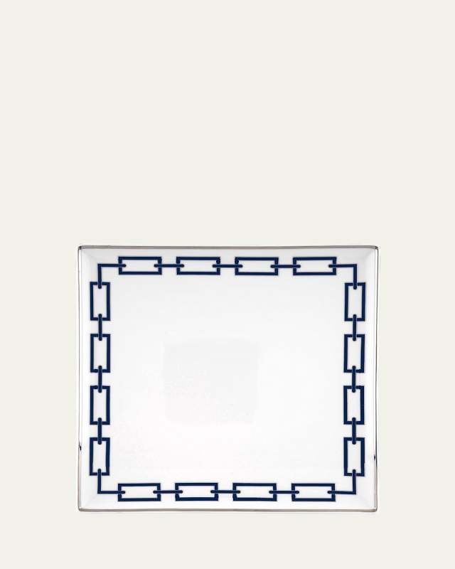 Catene Blue Squared Plate