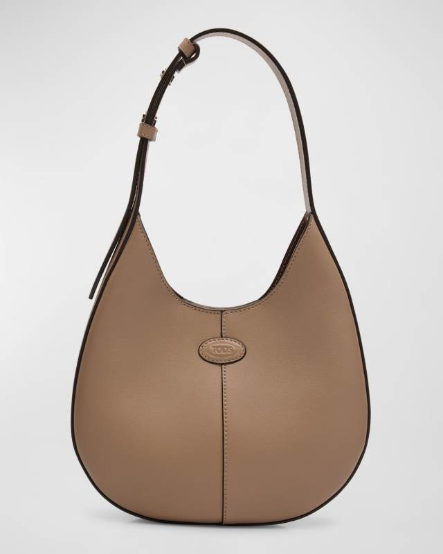 Mini Leather Di Hobo Bag