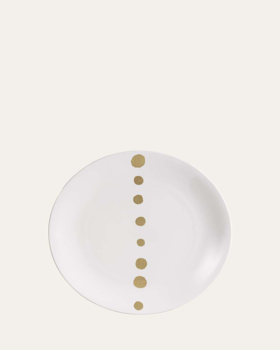 Golden Pearl Charger Plate